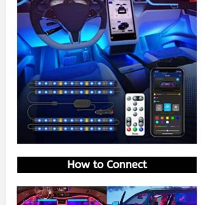 Disco Car Interior Luxury Light